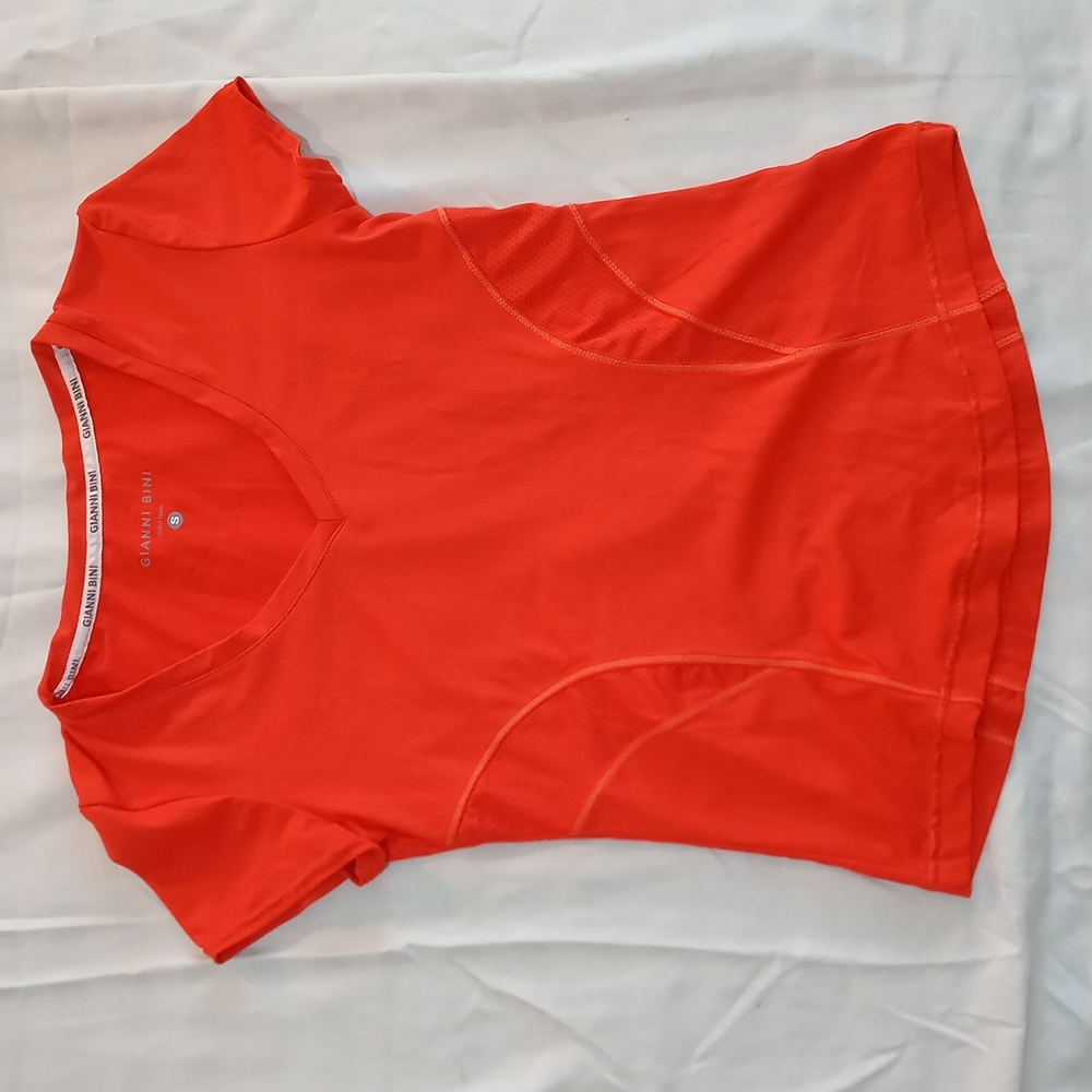 Orange Athletic Top